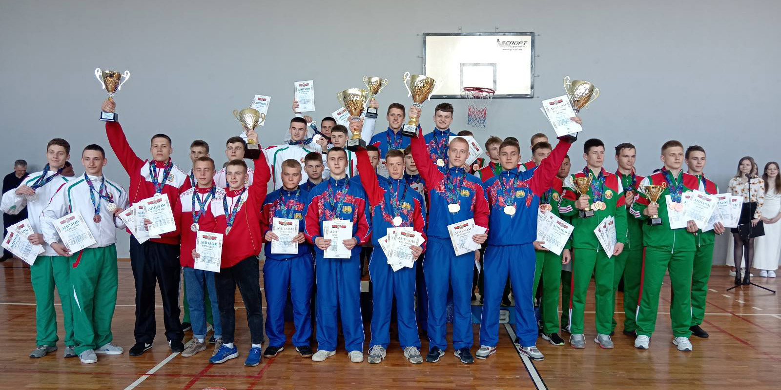 Команда Могилевской области заняла три первых места