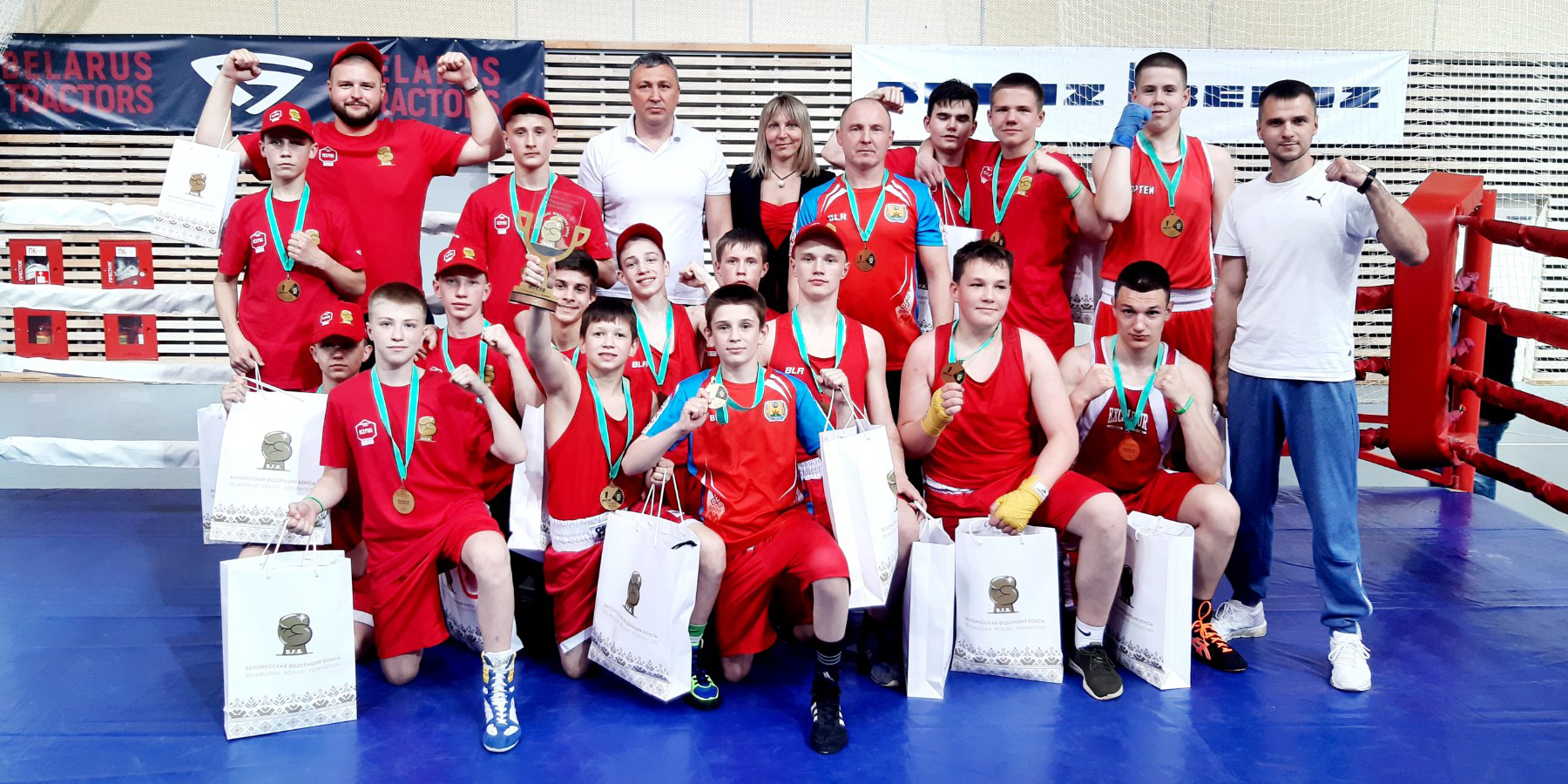 Команда Могилевской области стала победителем «Юношеской лиги бокса»