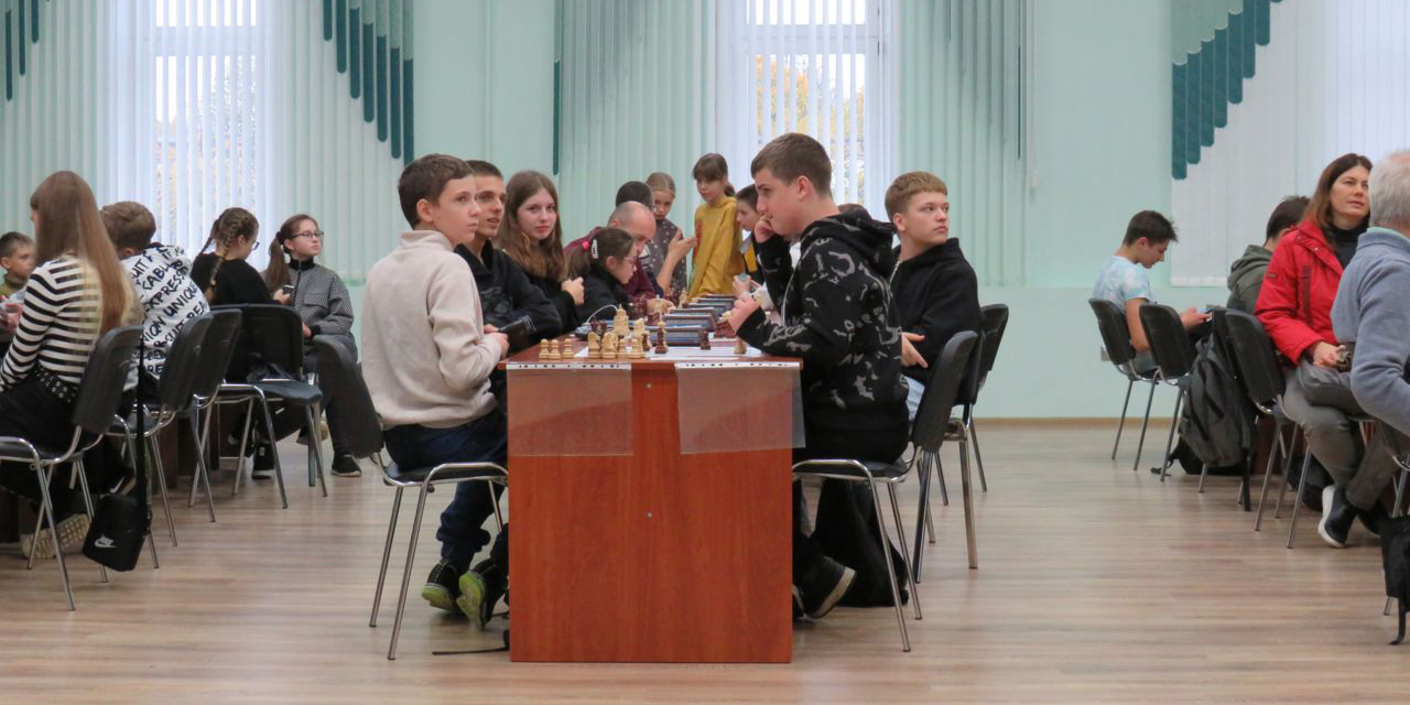 Республиканская Спартакиада по шахматам среди детско-юношеских спортивных школ открылась в Могилеве